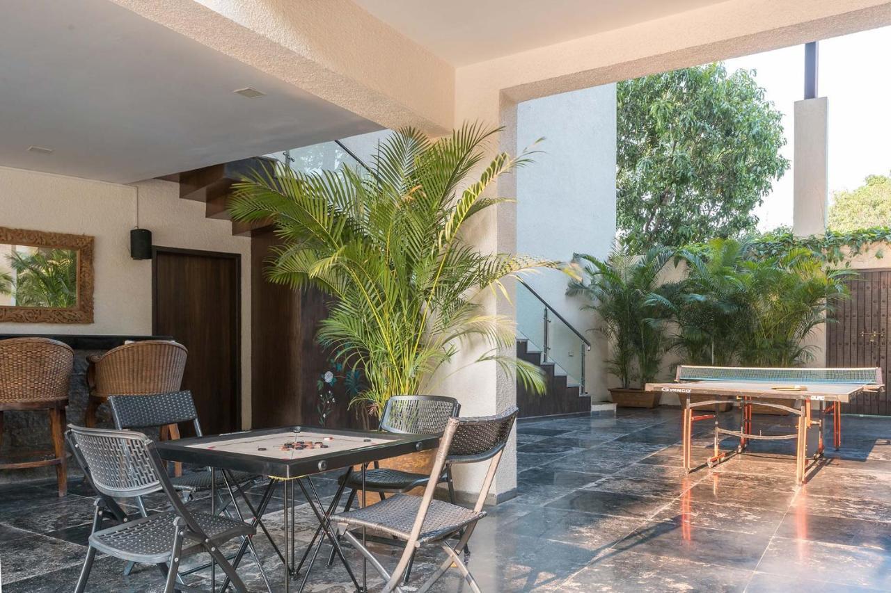 The Leaf By Stayvista - An Enchanting Escape Offering A Pool, Terrace, Lush Lawn, Contemporary Interiors, And Indoor Games Alibag Bagian luar foto
